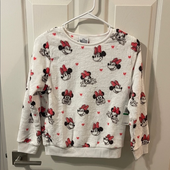 Disney Other - Disney Minnie Mouse Kids Fleece Sweatshirt